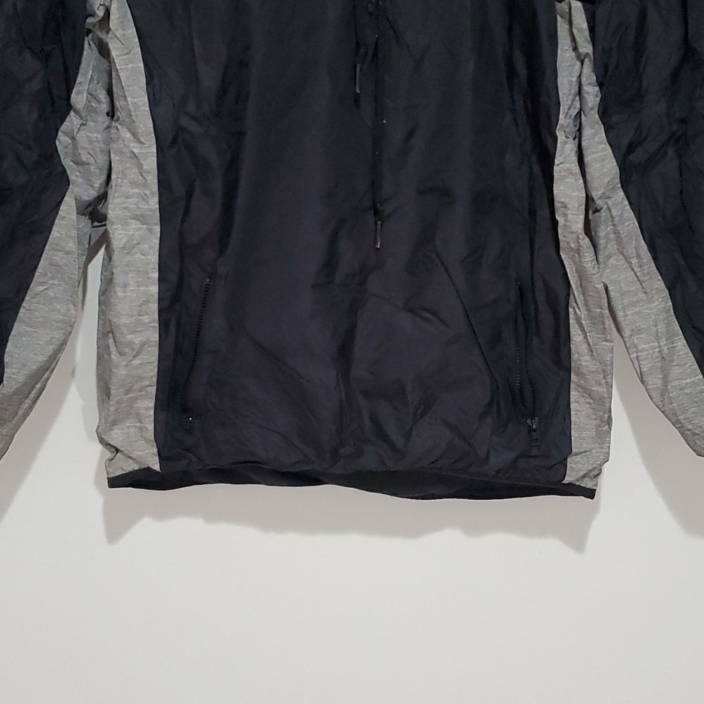PINK VS Sm Blk & Gry Windbrkr Jacket - Picture 3 of 6
